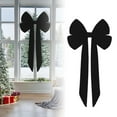 thumbnail image 2 of Bow Decor Large Bow for Room, Coquette Giant Ribbon Tie for Christmas Birthday Party Backdrop Wall Decor(White,40 x 80Inches), 2 of 4