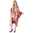 thumbnail image 3 of Moomaya Printed Short Turkish Kaftan For Women's Sexy Kaftan Evening Gown Beachwear Dress, 3 of 6