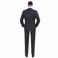 thumbnail image 3 of P&L Men's Suits Classic Fit 2 Piece Business Blazer & Pleated Pants, 3 of 5