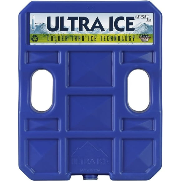 Arctic Ice Ultra Brique de Glace, 5 lb, Bleu