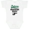 thumbnail image 3 of Inktastic Future Helicopter Pilot Boys or Girls Baby Bodysuit, 3 of 5