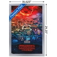 thumbnail image 3 of Netflix Stranger Things: Season 4 - Hawkins, Indiana Wall Poster, 14.725" x 22.375" Framed, 3 of 6
