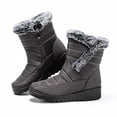 thumbnail image 2 of Botines Cálidos Forrados Piel 36587458 (Gris 37), 2 of 9