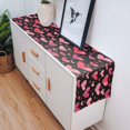 thumbnail image 4 of Valentine's Day Cotton Linen Dining Table Runner Red Sweet Hearts Non-Slip Heat Resistant Table Runners for Family Dinner Kitchen Table,16x72 Inch, 4 of 7