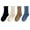 4Pairs-A, variant on Yufatyle 3-5 Pairs Girls Socks Toddler Ruffle Socks Casual Cute Frilly Dress Socks Baby Fall Winter Cotton Socks Solid Crew Socks