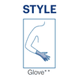 thumbnail image 6 of Jobst Bella Strong Lymphedema Glove 15-20 mmHg Beige 3, 6 of 7