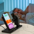 thumbnail image 4 of 3-in-1 Wireless Charger, Multifunctional Charging Station Wireless Charging Dock for Qi Enabled Device, AirPods Pro, iWatch, 4 of 8