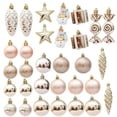 thumbnail image 2 of 29/36/40 piezas de adornos de bolas de Navidad con forma especial de champán, decoración para árbol de Navidad, colgante de esferas de Navidad para Año Nuevo, 2 of 5