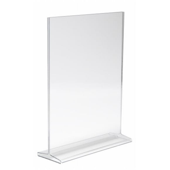 Econoco HPCT811VTP 8.5 W x 11 H in. Acrylic Top Load Sign Holder