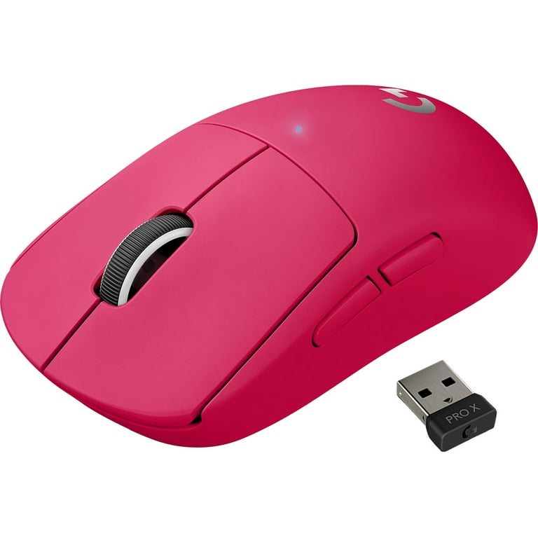 Logitech PRO X SUPER LIGHT ピンクマウス 本体 Logitech G PRO X SUPERLIGHT Wireless Gaming Mouse, HERO 25K