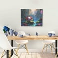 thumbnail image 5 of Naloa Pond Cute Axolotl Print Canvas Bathroom Wall Art,Bathroom Wall Art Decoration, Canvas Poster Prints,Decorative Paintings for Living Room, Bathroom, Kids Room, 5 of 6