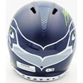 thumbnail image 4 of Kenneth Walker III Autographed Seattle Seahawks Blue Full Size Speed Replica Helmet Beckett BAS Witness 235705, 4 of 5