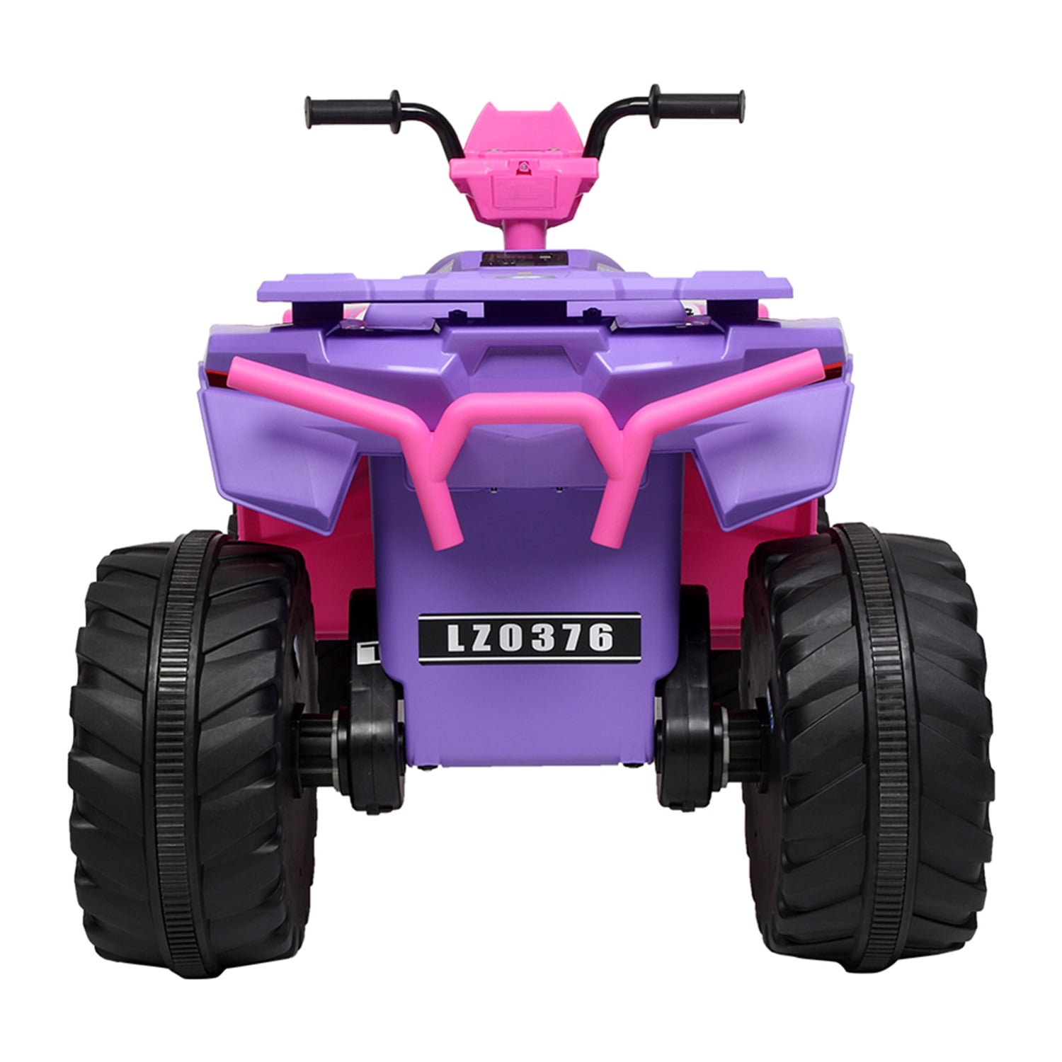 CIPACHO 12V ALL Terrain Vehicle Dual Drive Battery Kids Ride On Cars without Remote Control with Slow Start, Pink CIPACHO 12V ALL Terrain Vehicle Dual Drive Battery Kids Ride On Cars without Remote Control with Slow Start, Pink