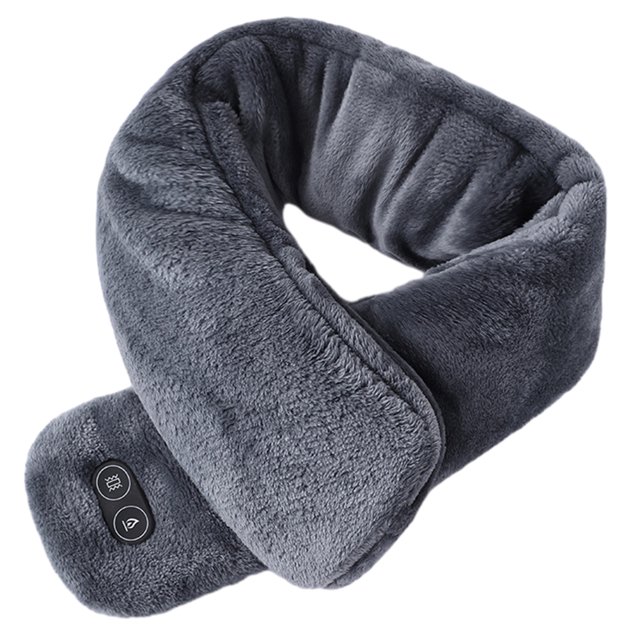 Calentador de cuello eléctrico con 3 ajustes de temperatura, cálido y suave para regalos de Navidad de invierno