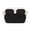 Black, variant on Waterproof Silicone Tote Bag, Jelly Waterproof Bag, Food and Cosmetics Silicone Storage Bags for Swimmers, Outdoor, Beach