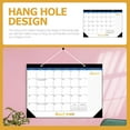 thumbnail image 2 of Calendrier Mensuel Compte à Rebours Calendrier Anglais Calendrier Quotidien Calendrier Mural Domestique, 2 of 9