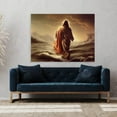 thumbnail image 3 of HFDF Jesus 24 Canvas Art Home Decor Wall Art Print Poster Painting Medium 16x12inch Framed, 3 of 6