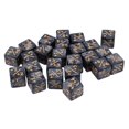thumbnail image 3 of 48 piezas de fichas de lealtad de 16 mm, cubo D6 para juegos de cartas., 3 of 5