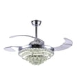 thumbnail image 1 of Ventilador de techo Megaluz Elegante con lámpara LED 42 pulgadas, 1 of 2