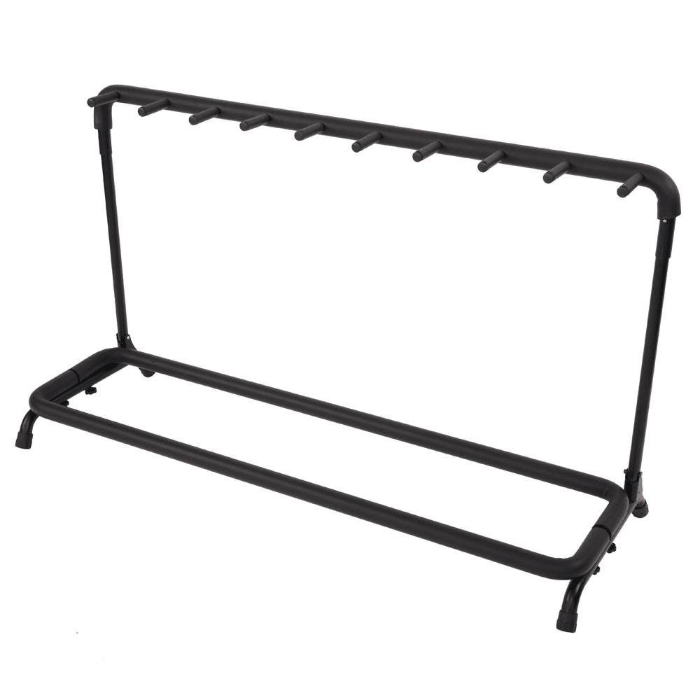Tcbosik 9 Holder Guitar Stand, Multi-Guitar Display Rack Holder, Black