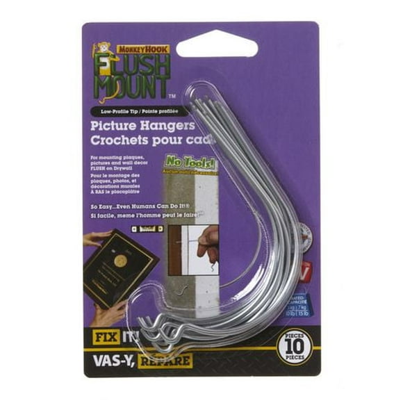 Crochets monkey hook profilés 10 pièces
