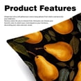 thumbnail image 2 of Pear Velvet Decorative Throw Pillow Inserts - Set of 2, Chair Pillow Covers - Unique Patterns, 16x16, 18x18, 20x20 Inches for Home Decor & More, 2 of 6
