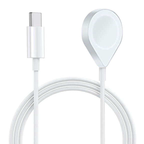 For Apple Watch Wireless Charger - For Apple Watch Series 9/8/7/6/SE and USB-C compatible charging cables