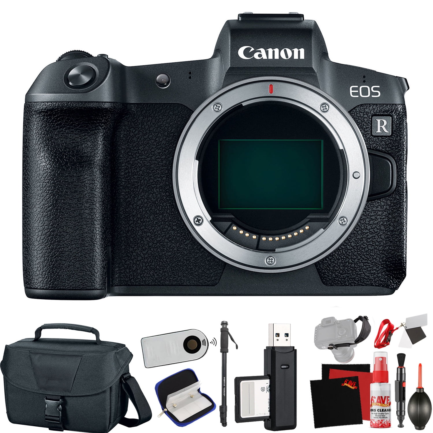 Canon EOS R Mirrorless Digital Camera (Body Only) (Intl Model) +Extra Accessory(International Model)