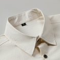 thumbnail image 5 of Afdoent Men's Casual Shirts Casual Male Shirts Short Sleeve Loose Fit With Classic Collar Ideal For Summer Wear Versatile Male Fashion Apparel Vacation Summer Beach Shirts, 5 of 8