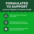 thumbnail image 4 of Greenies Supplements Peanut Butter Flavor Allergy & Immune Support Dog Chews, 7.76 oz Pouch, 4 of 10