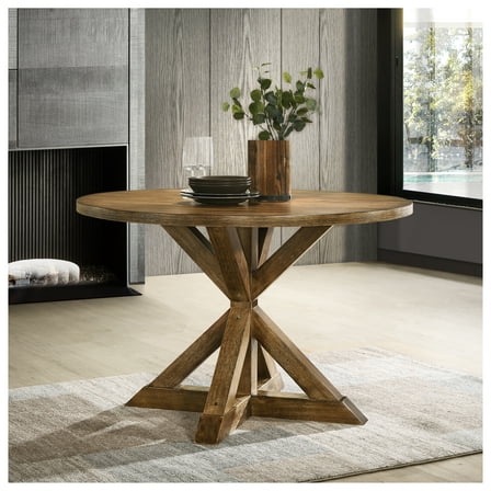 Windvale Cross- Base Dining Table
