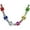 Multicolor, variant on Yibooy Christmas Metalic Foil Garland Festival Hanging Tinsel Ceiling Decorations