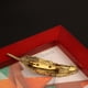 thumbnail image 4 of Broche con forma de vintage, alfileres, broche, decoración de moda dorada, 4 of 7