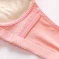 thumbnail image 4 of Nrmvnmi Summer Saving Women Sexy Breathable Lace Bra With No Steel Ring And Rear Buckle Not Empty Cup Gathered Flat Chest Large And Adjustable Shoulder Straps Double Breast Underwear For Moms Gifts, 4 of 6