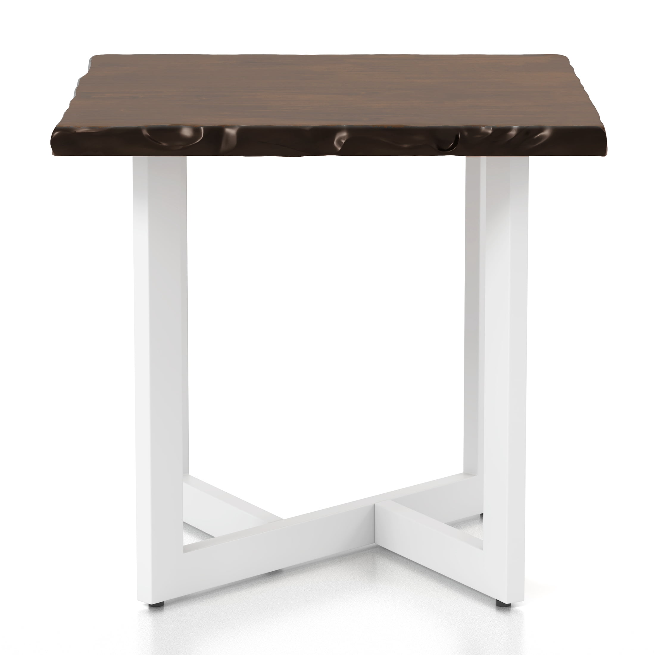 Furniture of America Zart 2-Piece Coffee Table Set, Oak