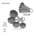 thumbnail image 3 of Kitchenaid Universal Measure Cups and Spoons Set in Gray, 3 of 9