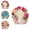 D, variant on Dadaria Hair Bows for Girls Newborn Baby Boy Girl Floral Hat Headwear Cap Hat Accessories 3 PC Baby Hat A M,Boys Girls