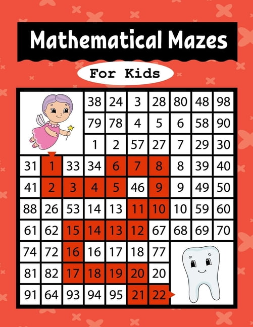 mathematical mazes for kids an amazing mazes activity book for
