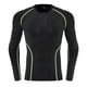 thumbnail image 1 of Ceisia Men's Casual Sport Tight Gift High Elastic Round Neck Fitness Long Sleeve Athletic T Shirt, 1 of 4