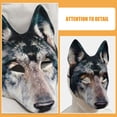 thumbnail image 4 of ColoMX Máscaras realistas de hombre lobo Máscaras de lobo aterradoras de Halloween Máscara de cosplay de animales Máscara de disfraz de lobo Máscara de disfraz de Halloween para fiestas de Halloween, 4 of 7
