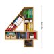thumbnail image 2 of Adornos navideños, adornos navideños, regalos navideños, adorno colgante para amantes de los libros, adorno de biblioteca, formas digitales, decoración para ratones de biblioteca, adorno acrílico, reg, 2 of 3