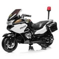 thumbnail image 4 of KidsVIP Upgraded  24V Police Officer Ride-On Motorcycle w/ Removable Stabilizing Wheels, SD, USB, 4 of 7