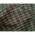 thumbnail image 4 of oneOone Silk Tabby Fabric Geometric Ethnic Printed Fabric 1 Yard 42 Inch Wide, 4 of 4