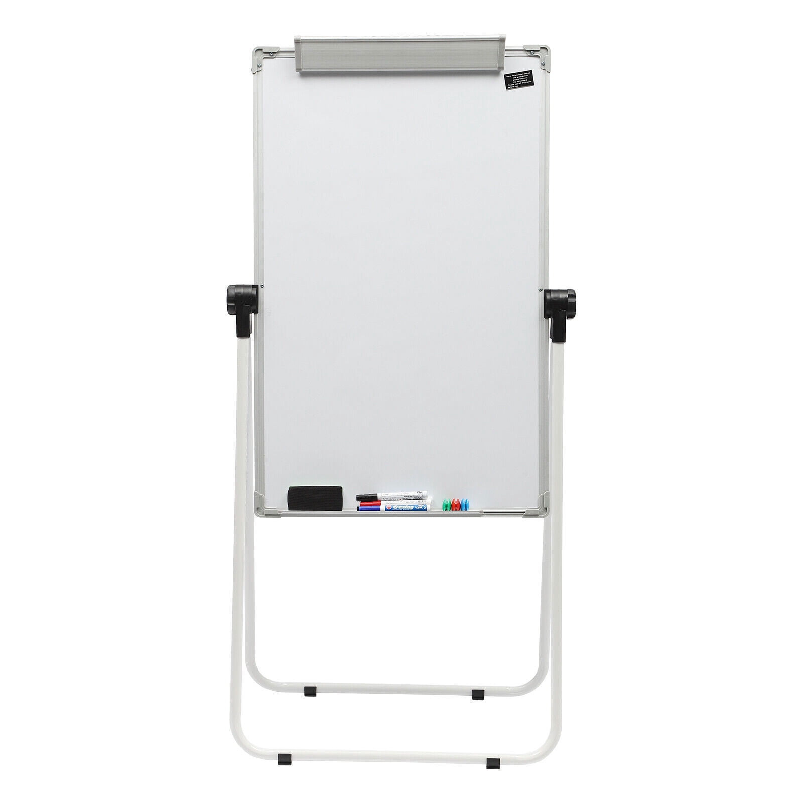 White Board Free Standing Whiteboard with Stand Magnetic Dry Erase Board Double Sided 36"× 24"