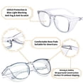 thumbnail image 3 of Gafas de seguridad Alsenor, antiempañamiento, protección UV, paquete de 2, 3 of 6