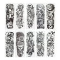 thumbnail image 1 of Arm Tattoo Sticker,10pcs Full Sleeve Temporary Fake Tattoos Stickers Temporary Tattoos Exceptional Craftsmanship, 1 of 14