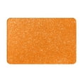 Bathroom Rugs Mat, Orange Glitter2 Entryway Indoor Door Mat Kitchen
