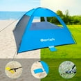 thumbnail image 3 of Gorich Beach Tent for 8-10 Person, UPF 50+ UV Protection, Portable Sun Shelter, Easy Setup Sun Shade Beach Canopy with Carry Bag, 3 of 11