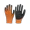 Orange, variant on GloveBay Nitrile Dipped Work Gloves - Orange Large 1 Pair - NitrilePolyester - General Handling & Maintenance