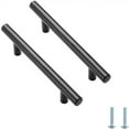 thumbnail image 5 of EcoNesxp Black Stainless Steel Drawer Pulls 1.5 Inch Center Hole 5 Inch Cabinet Handles 25 Pack Kitchen Pulls Digital 1.5 Inch Cabinet Handles, 5 of 5